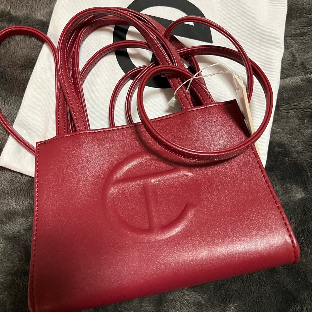 Small Telfar Crossbody Shopping Bag